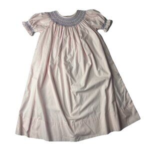 Smocked Frocks Girls Dress Pink Size 6